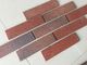 Kaihua Clay Split Face Brick Untuk Finishing Kasar Interior / Eksterior