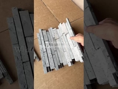 Pemasangan cepat bata tua tergelincir luas untuk dinding