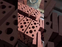 Pemasangan Mudah Bata Konstruksi Tanah Liat Berongga Diekstrusi Sangat Tahan Api